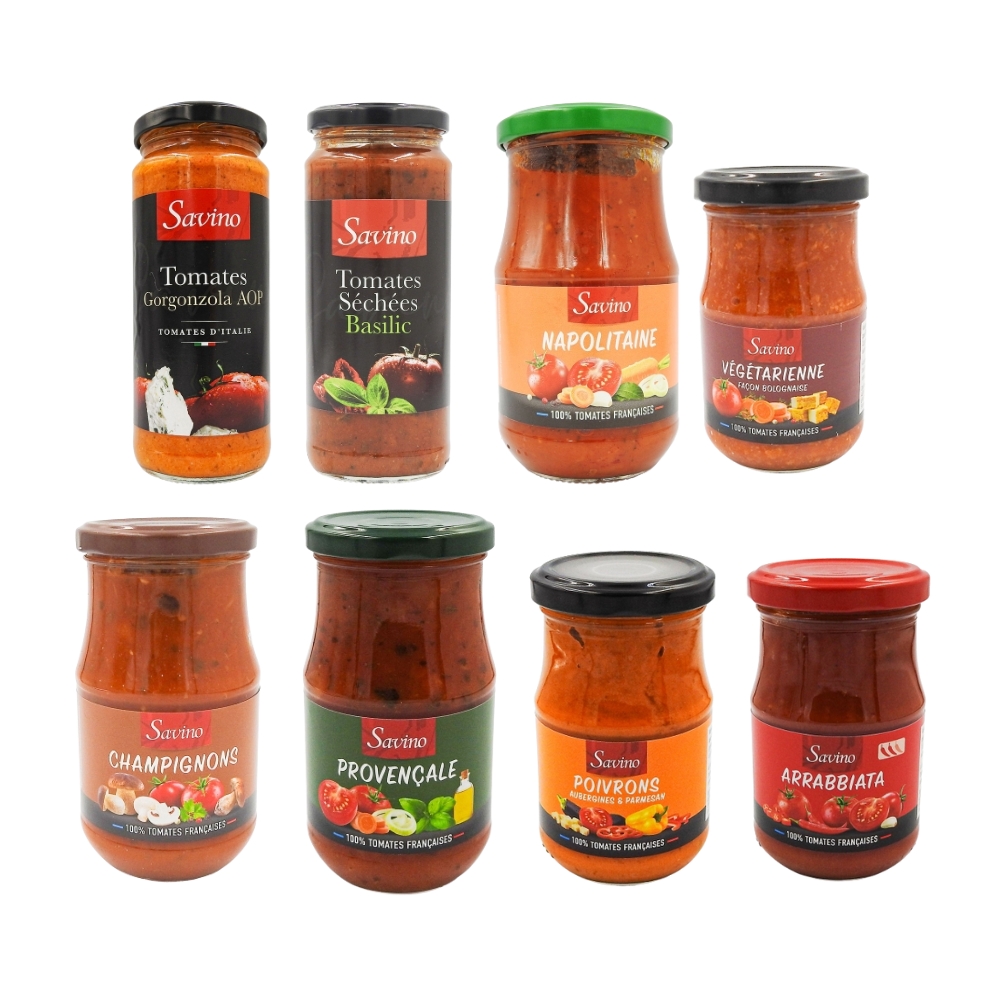 Les sauces Savino 